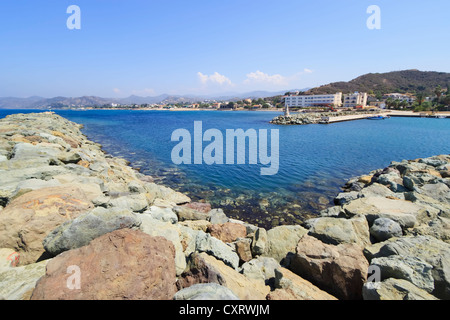 Kato Pyrgos, marina, région de Paphos, Chypre Banque D'Images