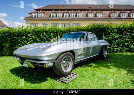 U.S.-American Chevrolet Corvette C2 'Sting', à partir de l'année 1965, le festival de voitures 'Retro Classics rencontre' Barock Banque D'Images