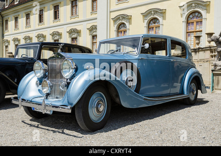 Rolls-Royce 25 HP, construits après 1936, classiques répond aux voitures classiques Barock réunion, Ludwigsbourg, région administrative de Banque D'Images