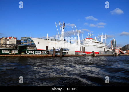 Cap San Diego, un bateau musée, un ancien général cargo, port de Hambourg, Hambourg Banque D'Images