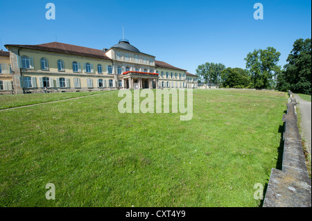 Le château Schloss Hohenheim, Hohenheim, Bade-Wurtemberg, Allemagne, Europe Banque D'Images