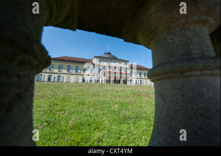Le château Schloss Hohenheim, Hohenheim, Bade-Wurtemberg, Allemagne, Europe Banque D'Images