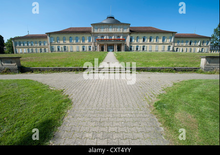 Le château Schloss Hohenheim, Hohenheim, Bade-Wurtemberg, Allemagne, Europe Banque D'Images