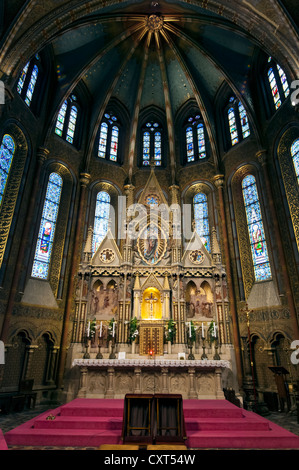 Matthias Church-Interior View Banque D'Images