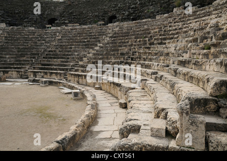 Théâtre romain, Bet Shean ou Beit She'an, Israël, Moyen Orient Banque D'Images