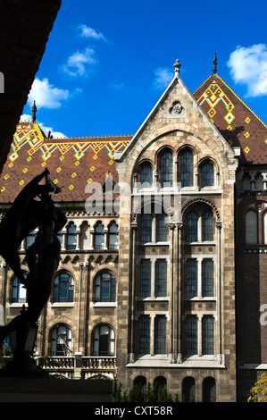 Bâtiment de la National Archives Budapest Hongrie Banque D'Images
