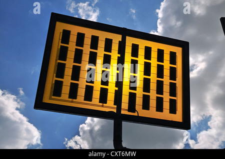 'Solar' dans l'Ulm SolarCity trimestre, Ulm, Bade-Wurtemberg, Allemagne, Europe Banque D'Images