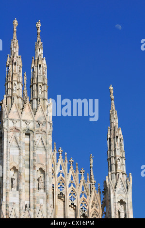 La cathédrale de Milan, Milan, Lombardie, Italie, Europe Banque D'Images