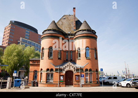 Port de police n° 2, ville libre et hanséatique de Hambourg Banque D'Images