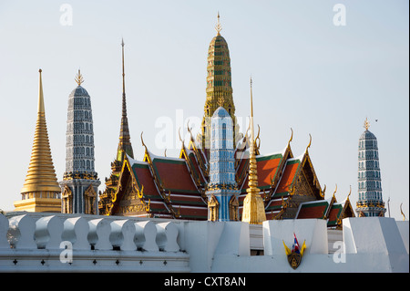 Le Grand Palais ou Palais Royal, Bangkok, Thailande, Asie, PublicGround Banque D'Images