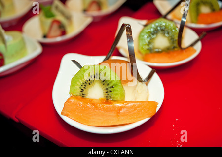 Des tartes aux fruits, chocolat Banque D'Images