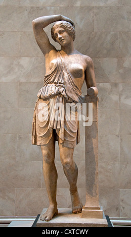 Statue en marbre d'une Amazone blessée Imperial 1st, 2ème siècle après J.-C. - 204 cm Banque D'Images