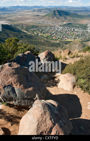 Vue sur Graaff-Reinet, Afrique du Sud Banque D'Images