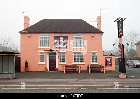 La Royal Oak tavern pub bar inn bar Banque D'Images