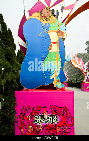 Mythe chinois antiques, des statues des chiffres Banque D'Images