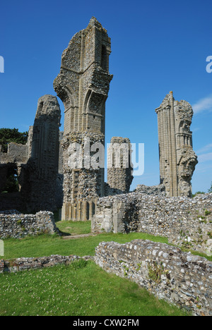 Prieuré Binham, Norfolk, Angleterre. Banque D'Images