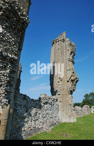 Prieuré Binham, Norfolk, Angleterre. Banque D'Images