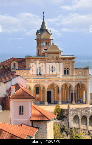 Sanctuaire de la Madonna del Sasso à Locarno, Tessin, Suisse Banque D'Images