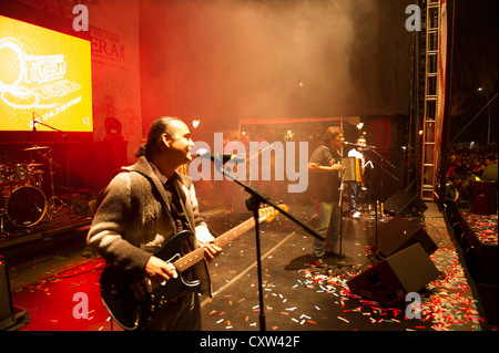 2012 Quimera Festival, Metepec, Mexique. Celso Piña Banque D'Images