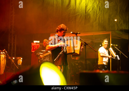 2012 Quimera Festival, Metepec, Mexique. Celso Piña Banque D'Images
