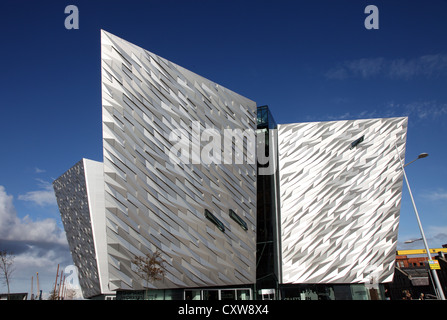 Titanic Visitor Centre, Belfast, en Irlande du Nord Banque D'Images