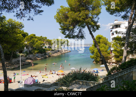 Paysage de Santa Ponsa Banque D'Images