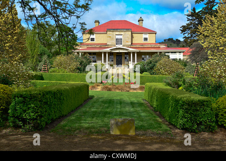 Arlbrook «' une belle maison géorgienne sur les Midlands l'Autoroute Près de Pontville dans le sud de la Tasmanie Banque D'Images