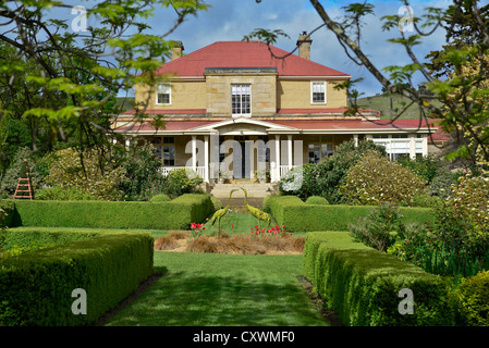 Arlbrook «' une belle maison géorgienne sur les Midlands l'Autoroute Près de Pontville dans le sud de la Tasmanie Banque D'Images