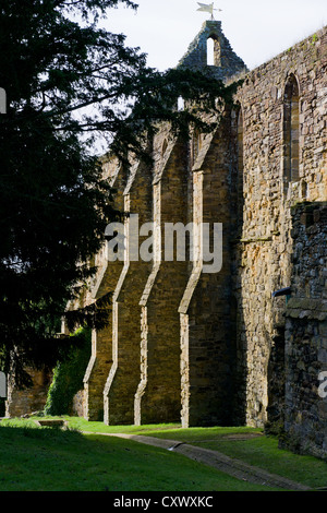 Battle Abbey dans le Kent. Banque D'Images