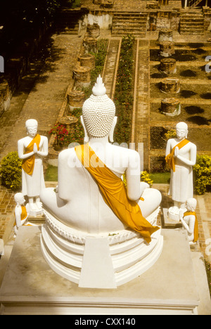 Vieux Bangkok Juillet-2000 (diapositives) l'Ayutthaya historical park couvre les ruines de la vieille ville d'Ayutthaya en Thaïlande Banque D'Images