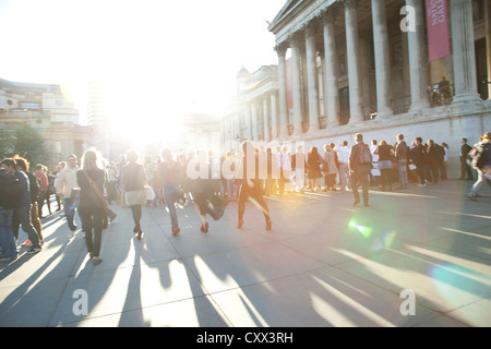 Piccadilly Square, Londres, Angleterre Banque D'Images