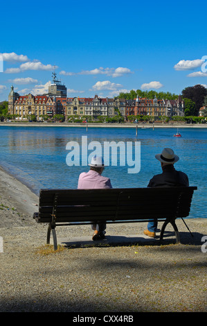 Constance, Constance, Bodensee, le lac de Constance, Bade-Wurtemberg, Allemagne, Europe Banque D'Images