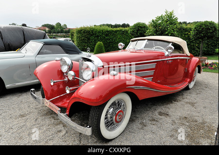 Mercedes-Benz 540K Roadster spécial, construit en 1938, vintage, voiture, Retro Classics 2012, Ludwigsburg Barock répond aux Banque D'Images