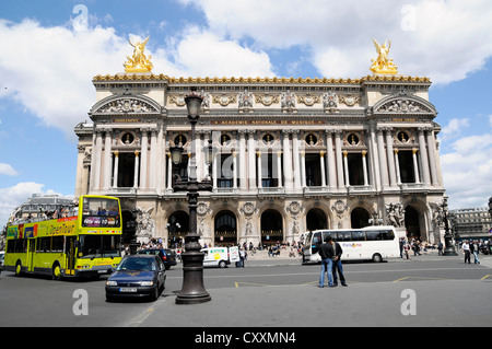 Opéra de Paris, Palais Garnier, Académie Nationale de Musique et de danse, Palais de la danse, 1862 -1875, par Charles Garnier Banque D'Images