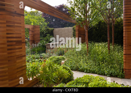 RHS Chelsea Flower show 2012 jardins London UK Banque D'Images