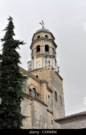 16ème siècle, la cathédrale Santa Maria, Square, Baeza, Jaén Province, Andalousie, Espagne, Europe Banque D'Images