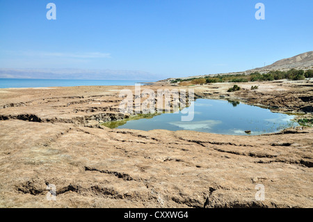 Voir les conversions de la côte de la Mer Morte Banque D'Images