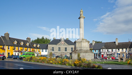 Place du marché et de l'Octagon, Westport, Comté de Mayo, République d'Irlande Banque D'Images