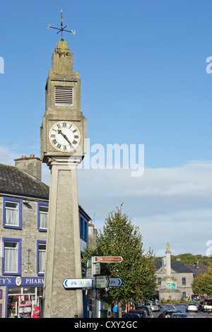 Tour de l'horloge, Westport, Comté de Mayo, République d'Irlande Banque D'Images