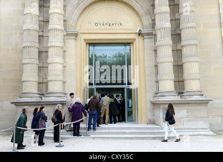 Musée de l'Orangerie, Paris, France, l'extérieur du Musée de l'Orangerie, Paris, France Banque D'Images