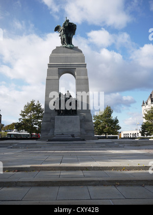 Ottawa sculptures monument commémoratif de guerre Banque D'Images