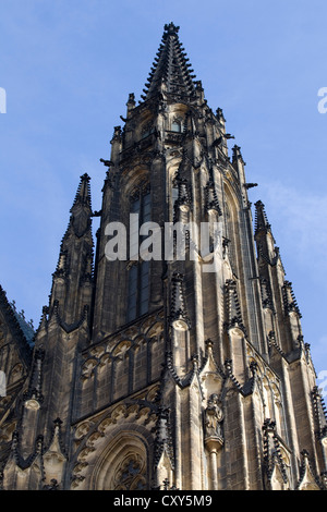 Le Château de Prague plus grand château dans le monde Résumé Vue du château du Pražský hrad à Prague République tchèque Hradčany Banque D'Images