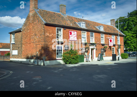 La tête du roi dans l'hôtel Norfolk UK East Dereham Banque D'Images