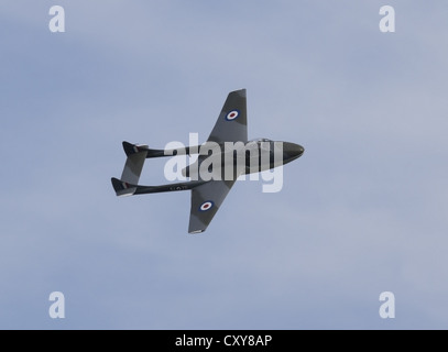 Vampire T11 Vintage jet trainer Banque D'Images