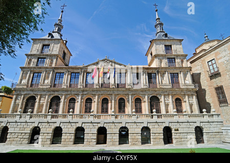 Mairie, Toledo, Castille-La Manche, Espagne, Europe, PublicGround Banque D'Images