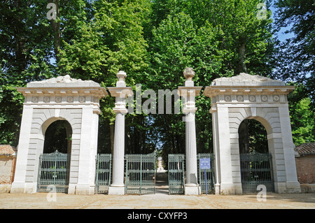 Jardin del Principe, Royal Park, des jardins botaniques, Aranjuez, Espagne, Europe, PublicGround Banque D'Images