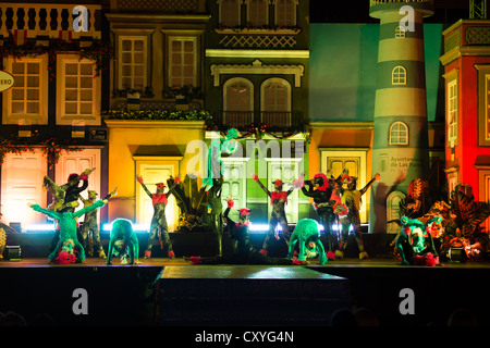 LAS PALMAS, ESPAGNE-07 octobre, 2012 : groupe ballet non identifiés, des iles canaries Banque D'Images