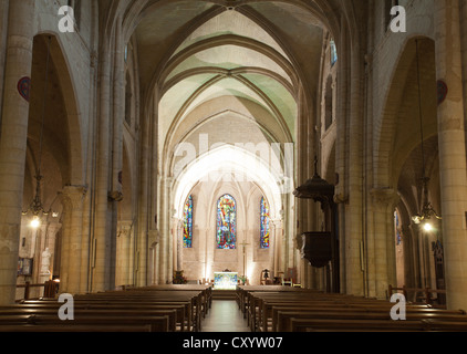 L'église Saint Pierre de Montmartre, Paris, France. Banque D'Images