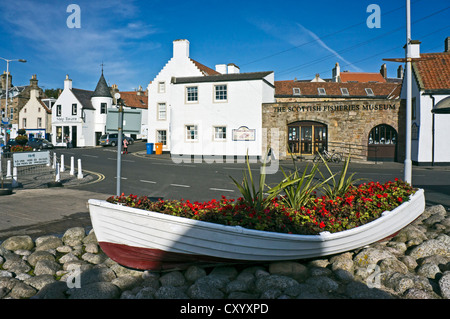 Le Musée écossais de la pêche dans le port d'Anstruther dans Fife Ecosse Banque D'Images