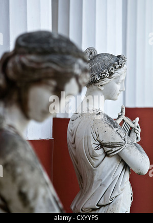 Palais Achilleion à l'île de Corfou en Grèce Banque D'Images